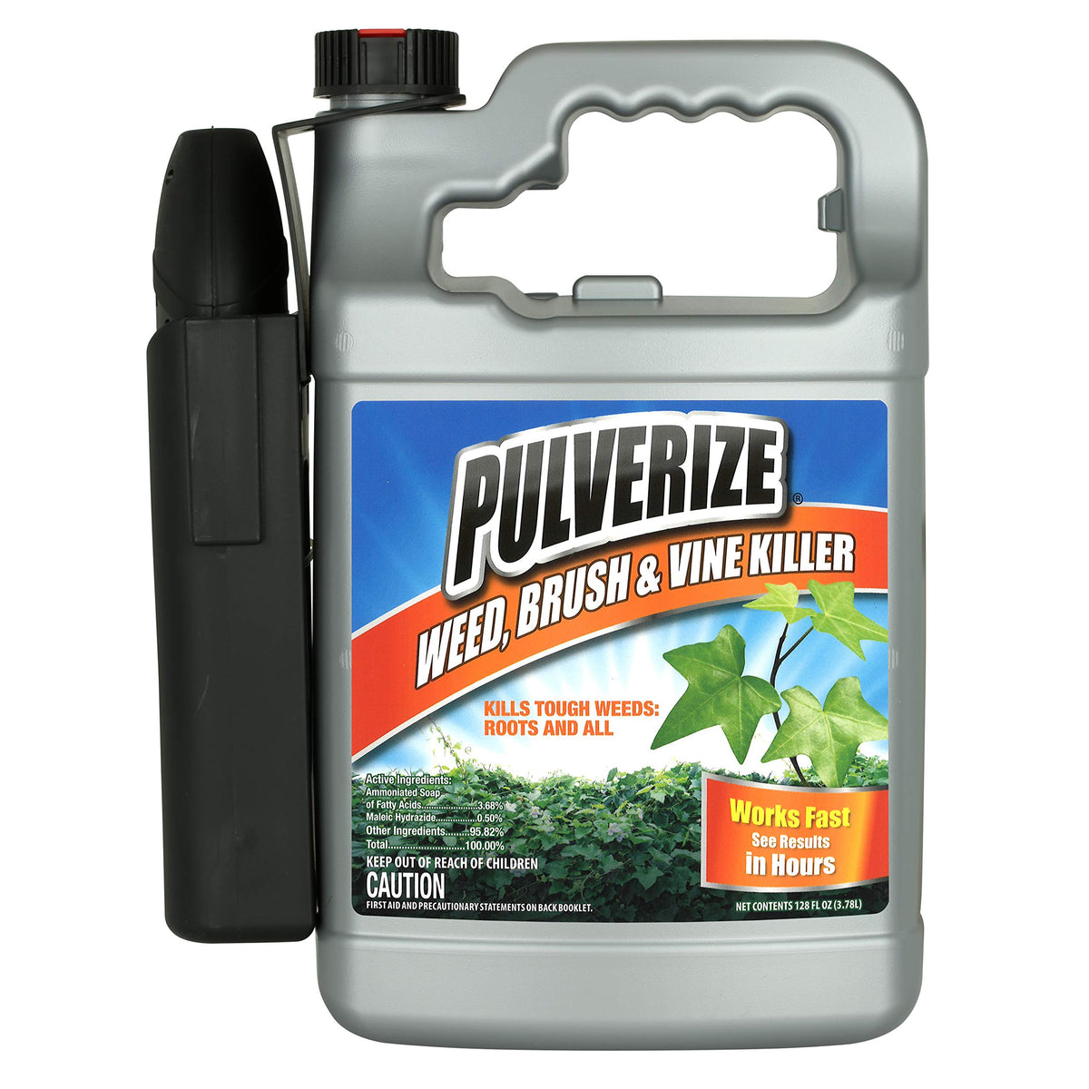 Pulverize PWBV bottle clear for simple year-round weed control.
