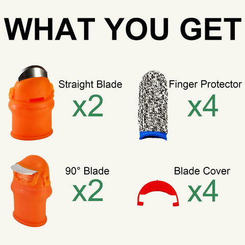 PUMBAA HOME garden finger protectors for safe harvesting