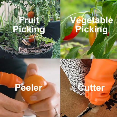 PUMBAA HOME thumb knife with 90-degree blade for precise pruning and trimming