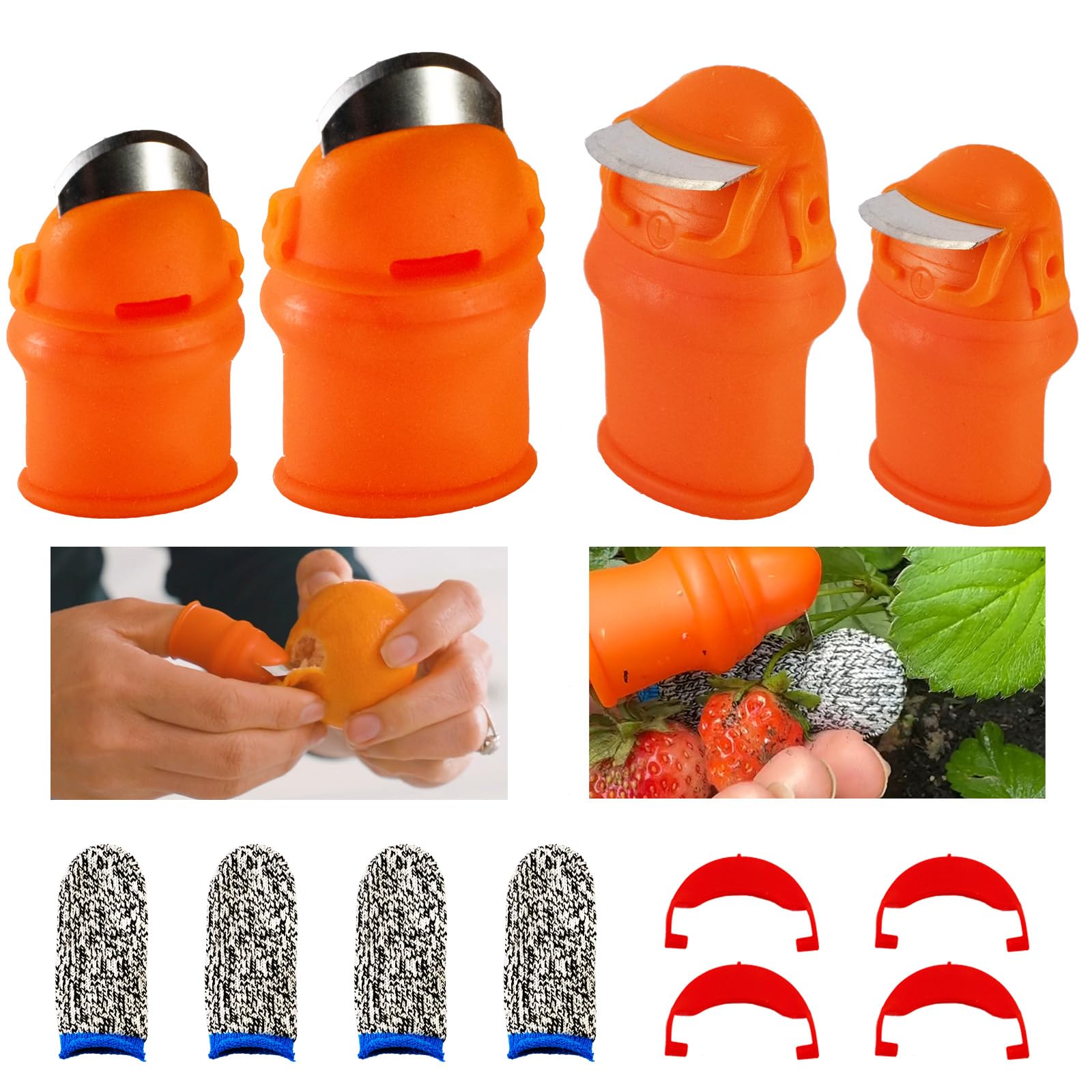 PUMBAA HOME thumb knife straight blade for precise harvesting in the garden