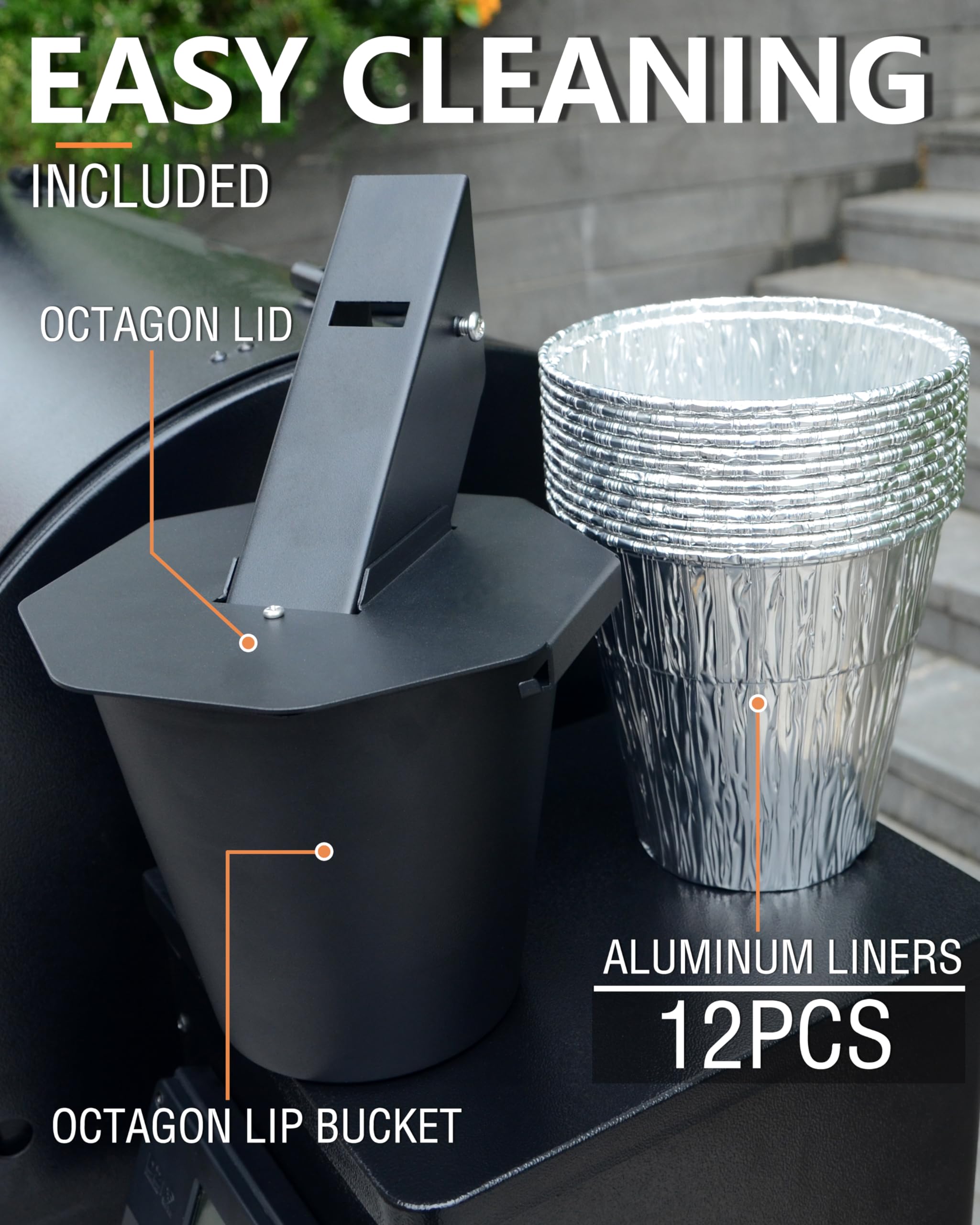 Pumdut universal-fit design works with Traeger, Pit Boss, and more.