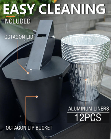 Pumdut universal-fit design works with Traeger, Pit Boss, and more.