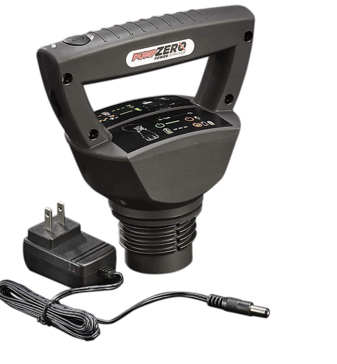 Pump Zero Technology pump head and charger for efficient lawn care