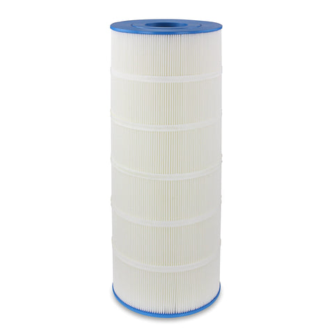 Cartridge mesh detail illustrating even dirt distribution for balanced filtration