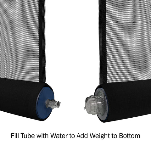 Pure Garden cinched-top design provides a snug fit around a standard umbrella.
