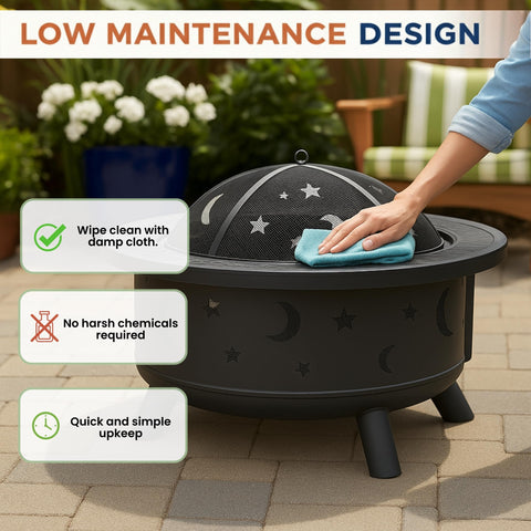 Pure Garden 16-inch poker helps adjust flames easily