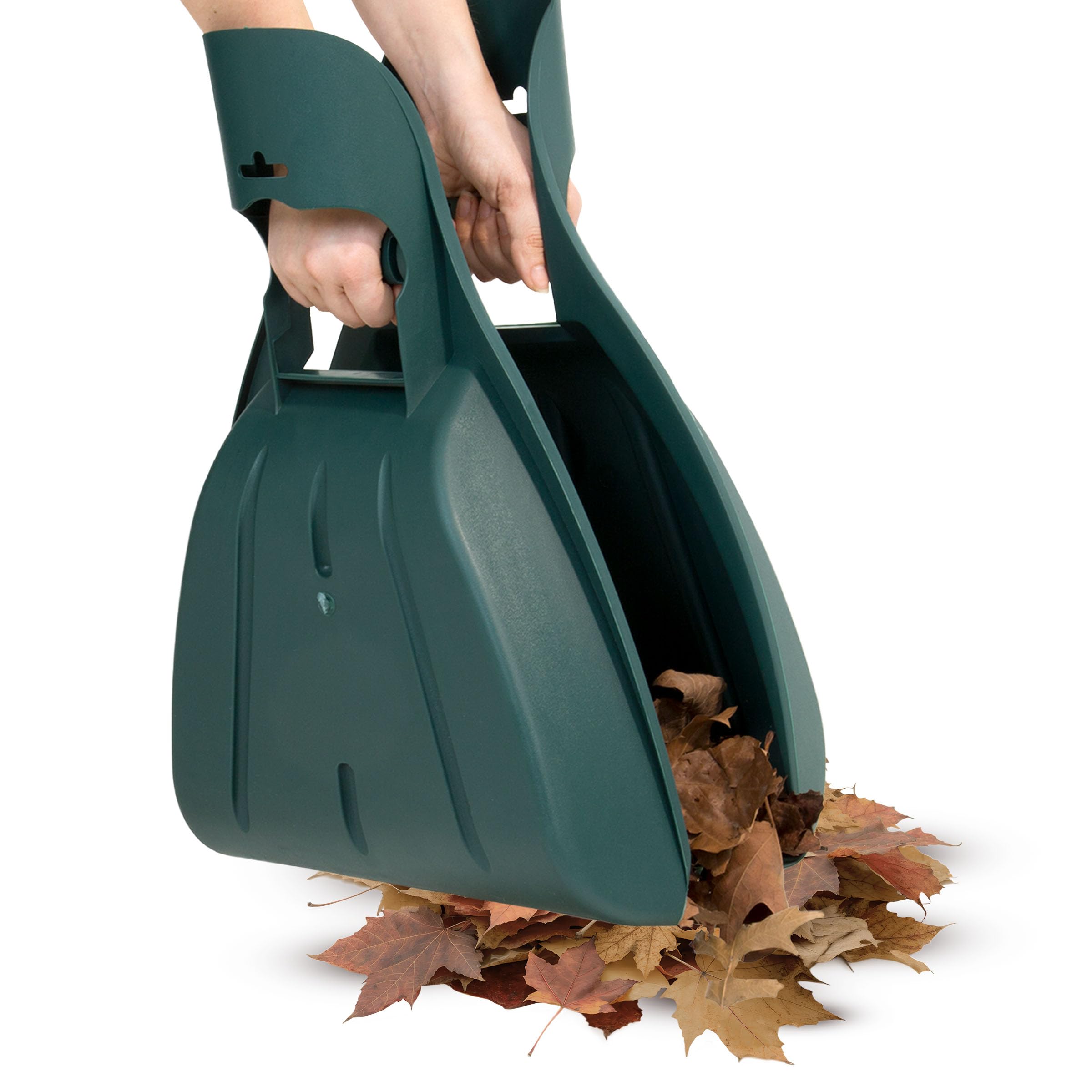 Pure Garden Leaf Scoops Hand Rakes with claw design eases leaf pickup.