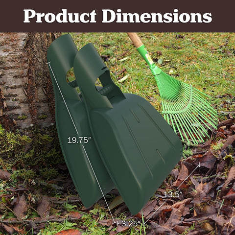 Pure Garden Leaf Scoops Hand Rakes make a thoughtful gift for gardeners of all ages.