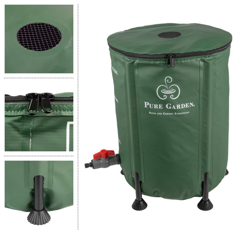 Pure Garden collapsible design enables simple storage in shed or garage.