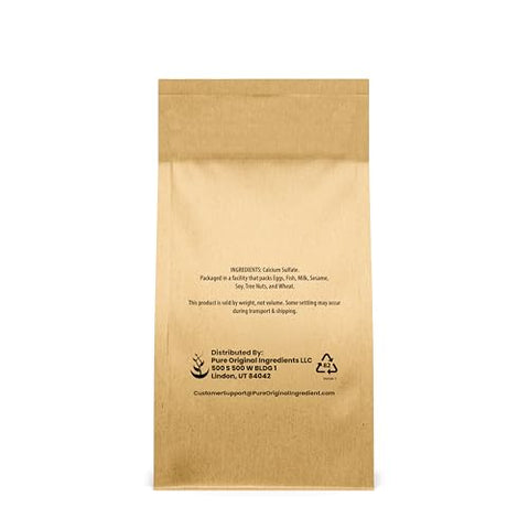 Pure Original Ingredients Calcium Sulfate bag for gardening soil amendment