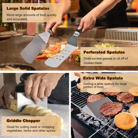 PureChef basting cover and tongs for safe, mess-free grilling.
