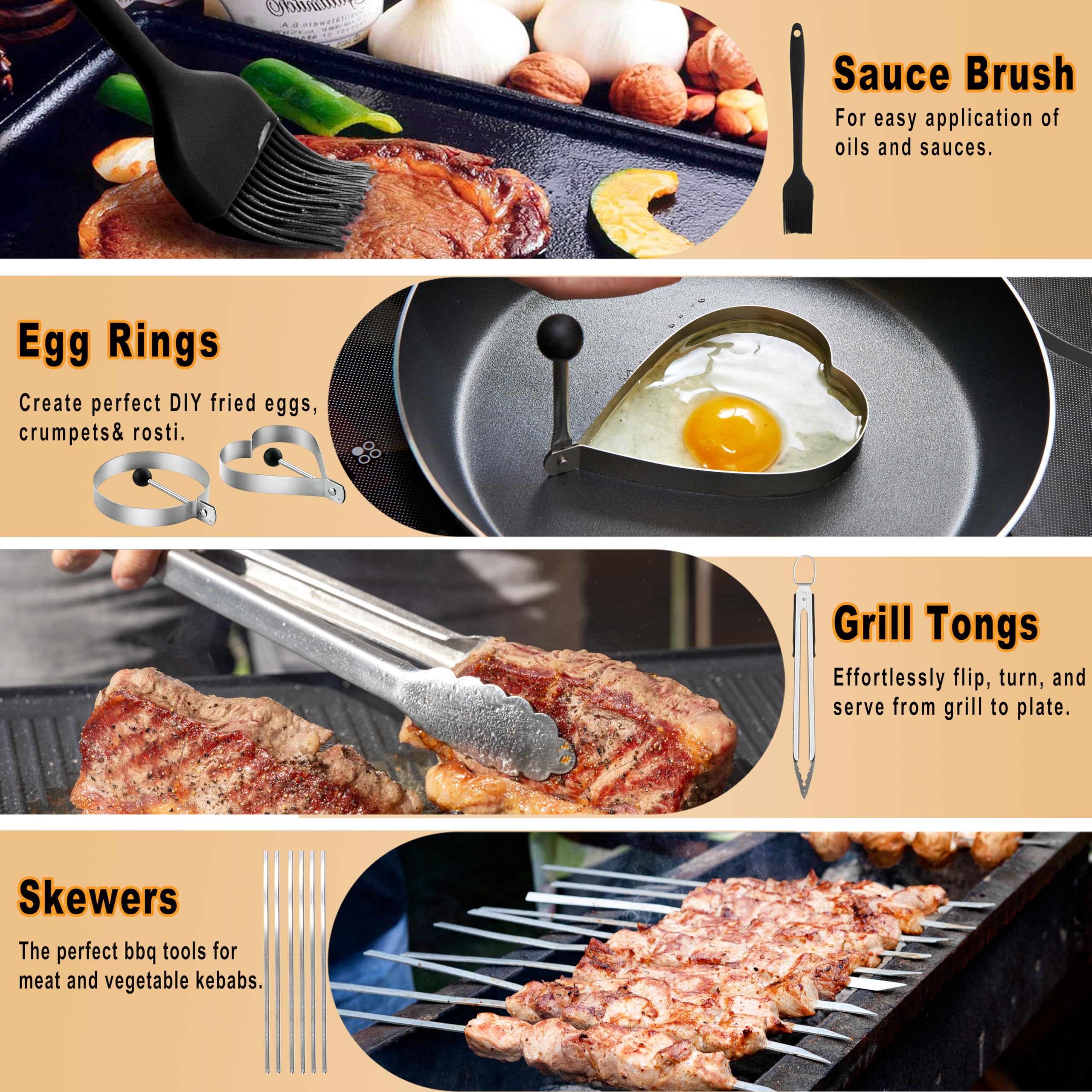 PureChef storage bag and accessories keep tools organized.