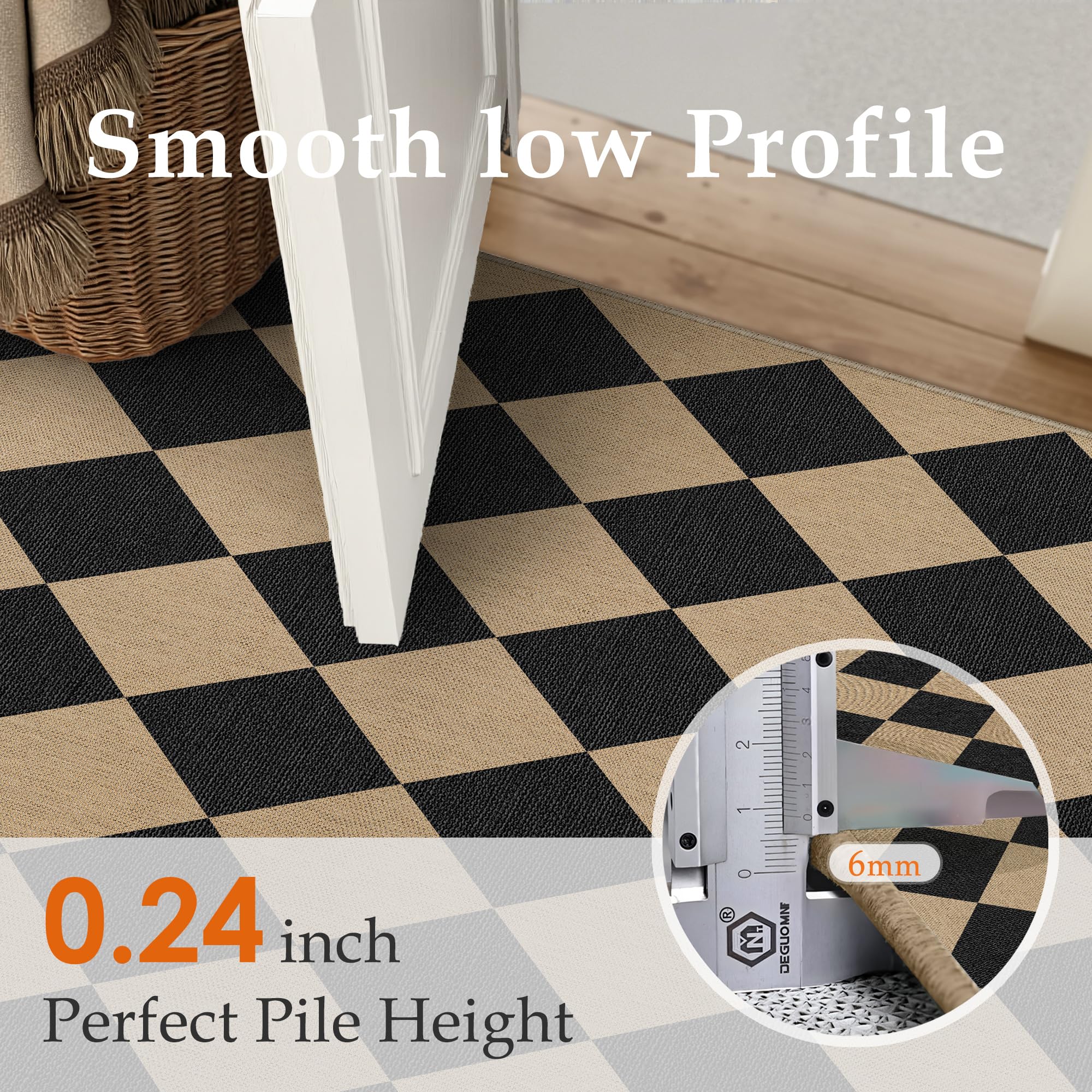 PureCozy washable round rug is easy to launder and air dry