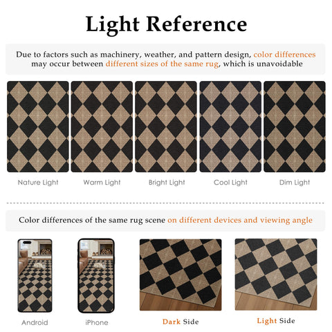 PureCozy durable dining room rug adds structure and style to meals.