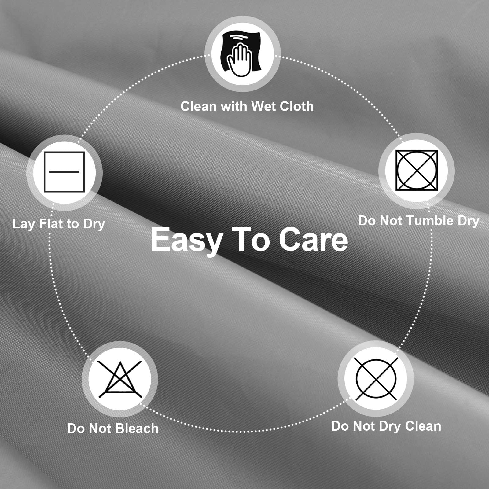 PureFit cover is easy to clean with a wipe down.