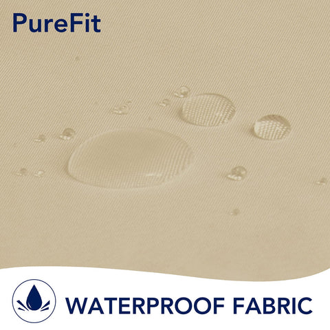 PureFit textured fabric close-up showing durable, UV-resistant material.