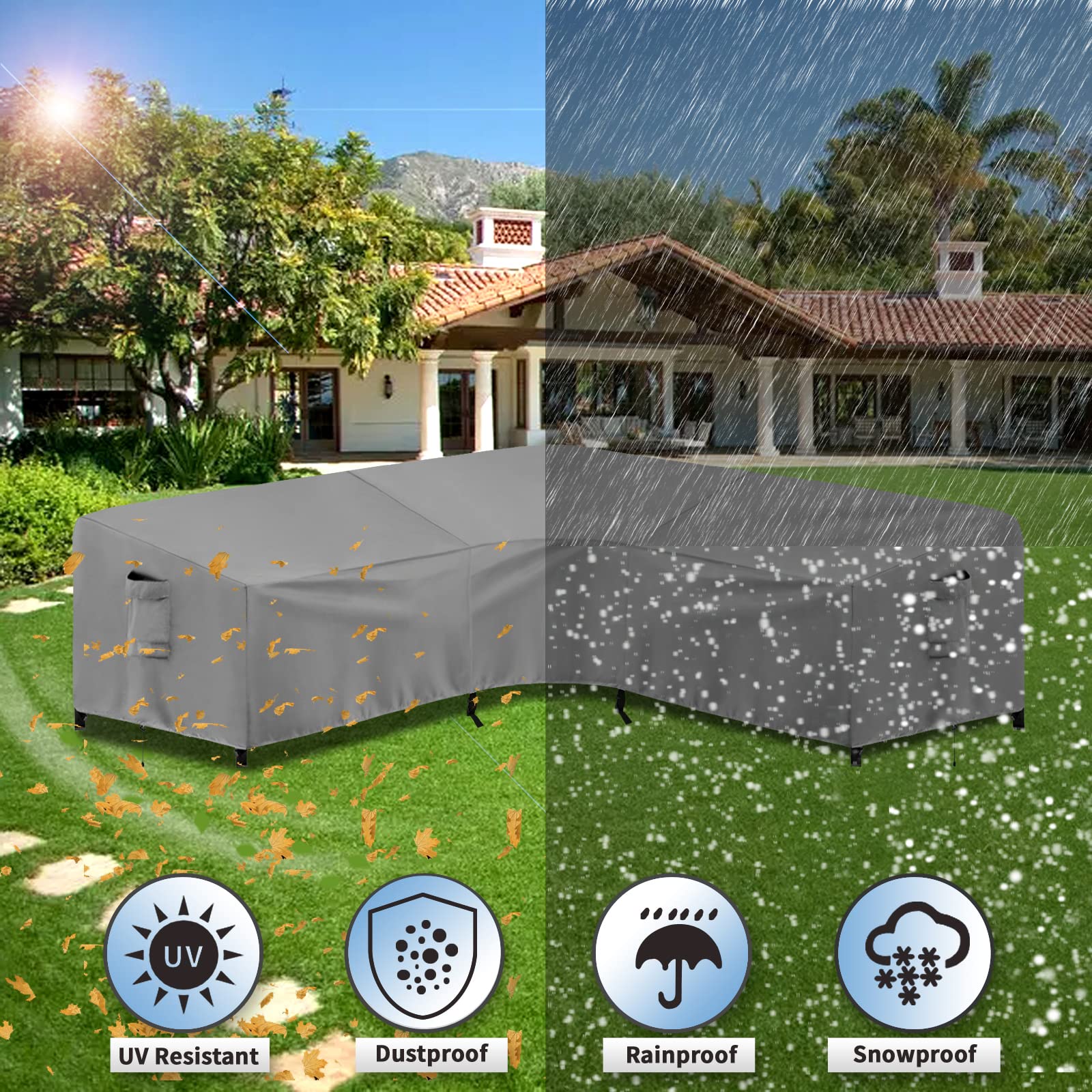 PureFit all-season protection against rain, snow, dust and bird droppings.