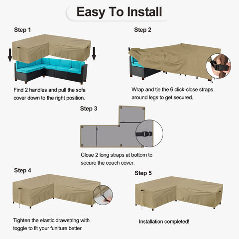 PureFit padded handles make installation and removal quick and effortless