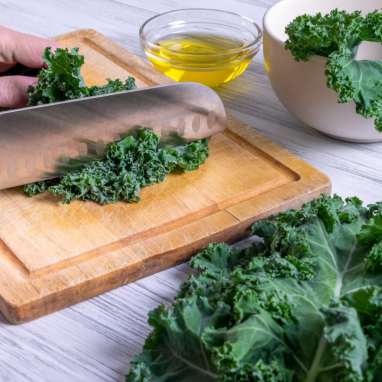 Purely Organic kale seeds guidance for soil and spacing.