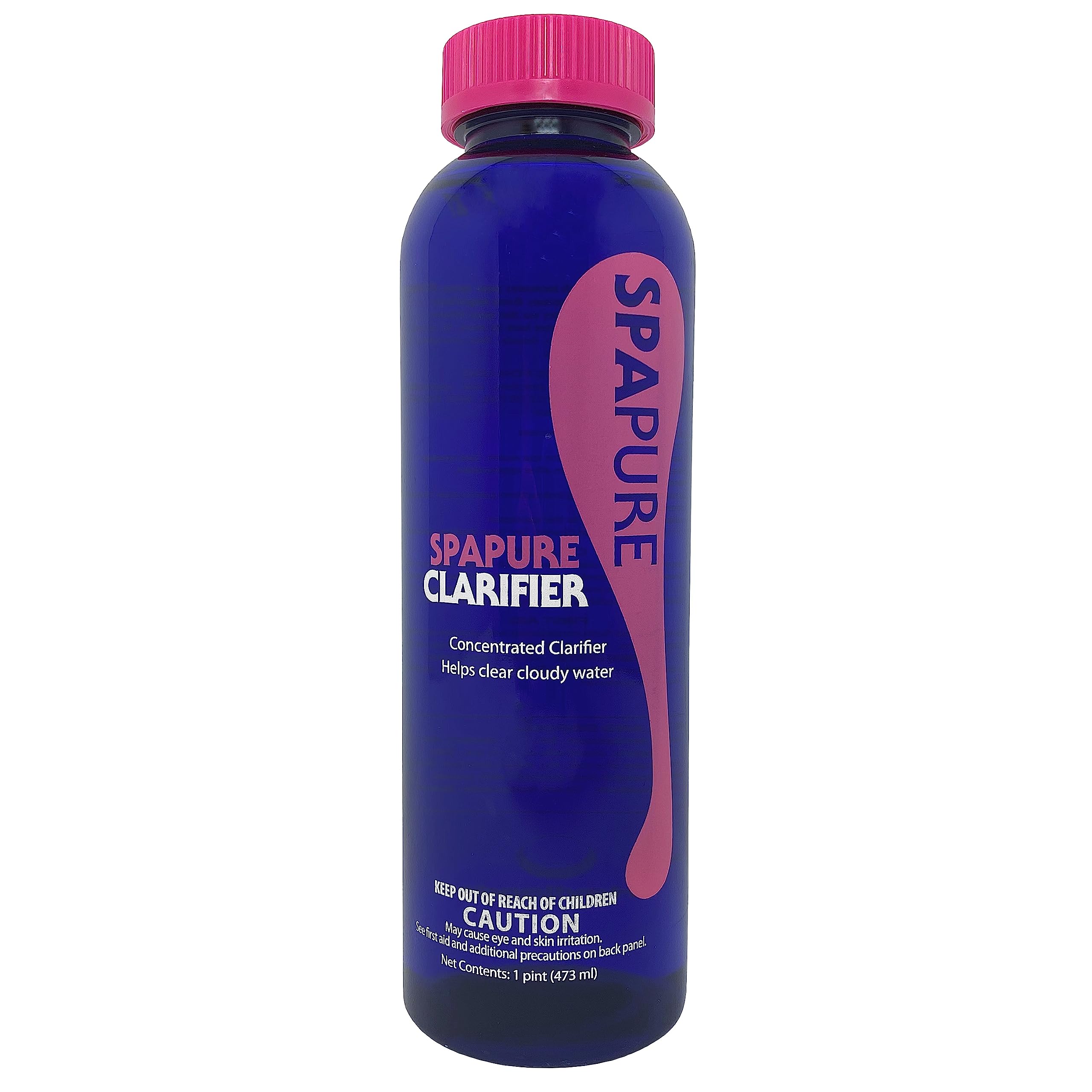 PureSpa SpaPure Clarifier bottle pour clarifying spa water for easier filtration.