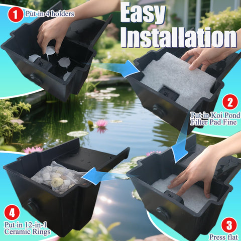 PurifyLogix pond ecosystem health improved by elevated filtration.