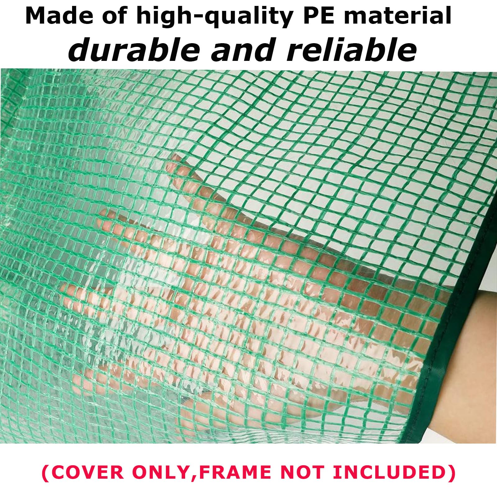 Purlyu Frost-protection-ready cover helps shield plants during cold spells.