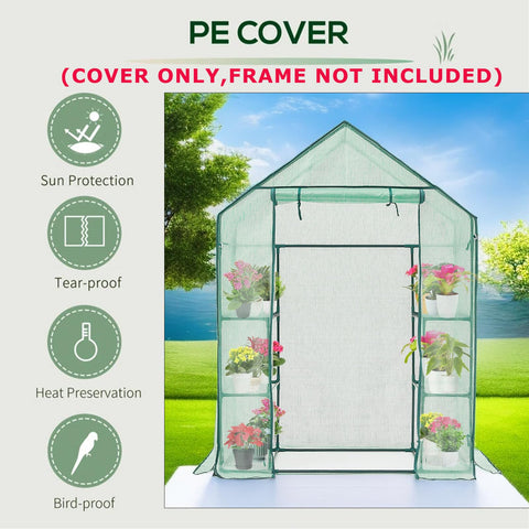 Purlyu Roll-up zipper door enables quick entry and adjustable airflow.