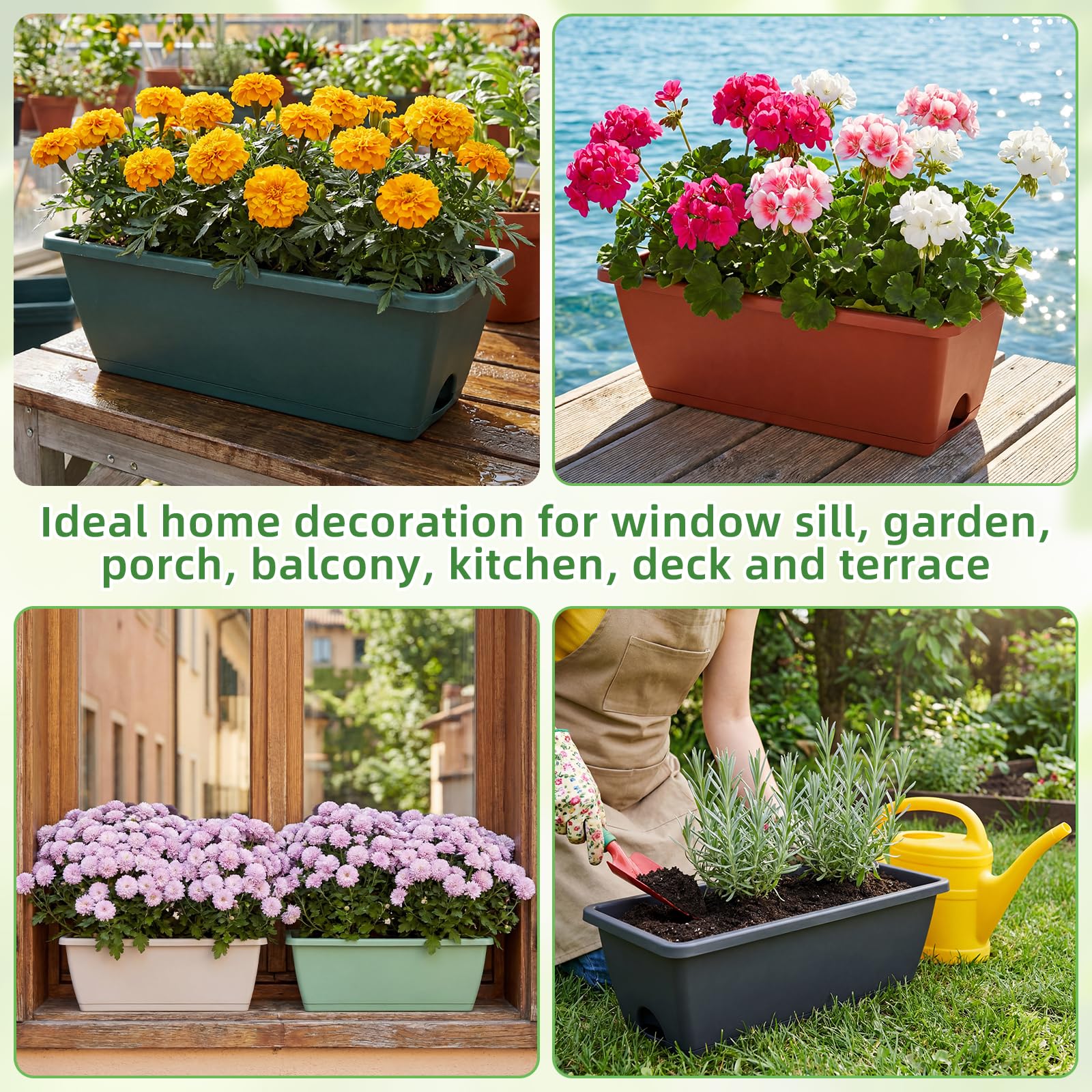 Purpeak planter makes a practical gift for starter gardens.