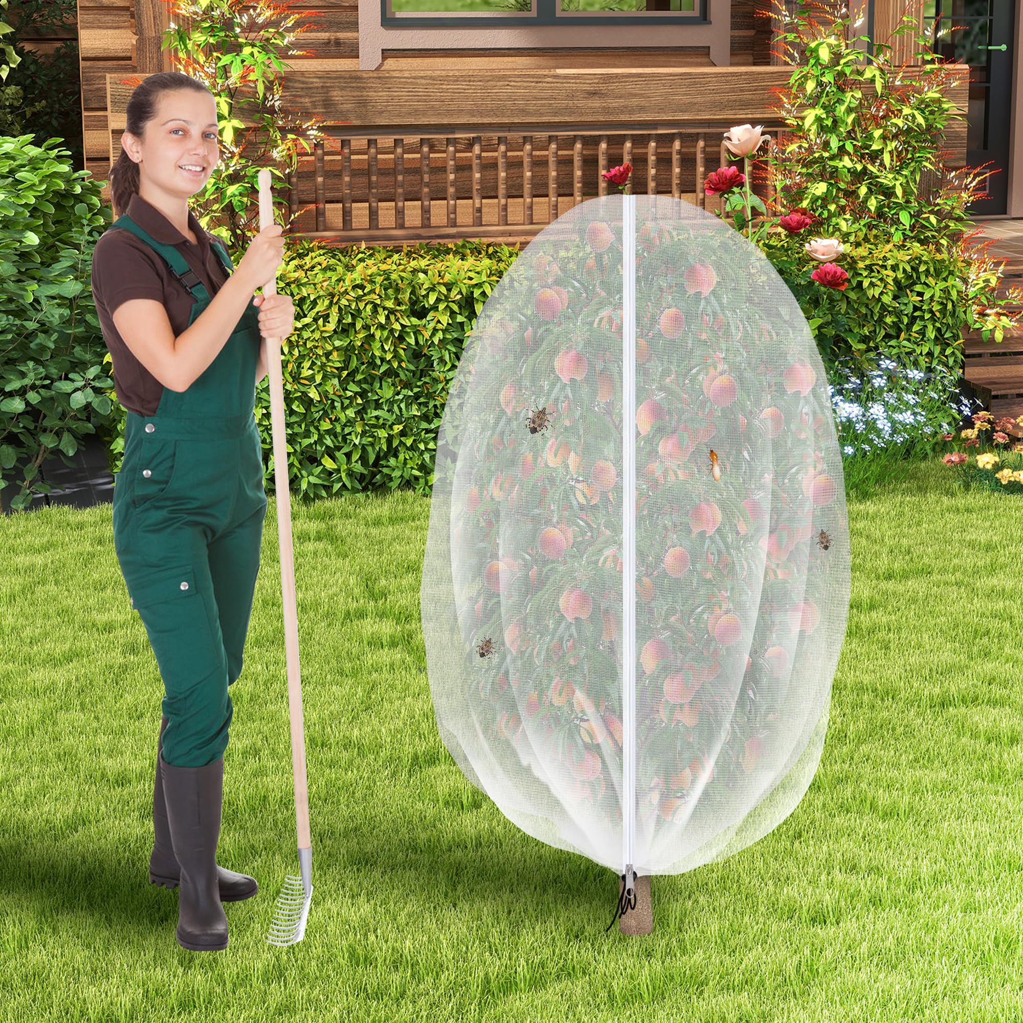 Purple Star 1N indoor-outdoor garden netting suitable for fruit trees and vegetables
