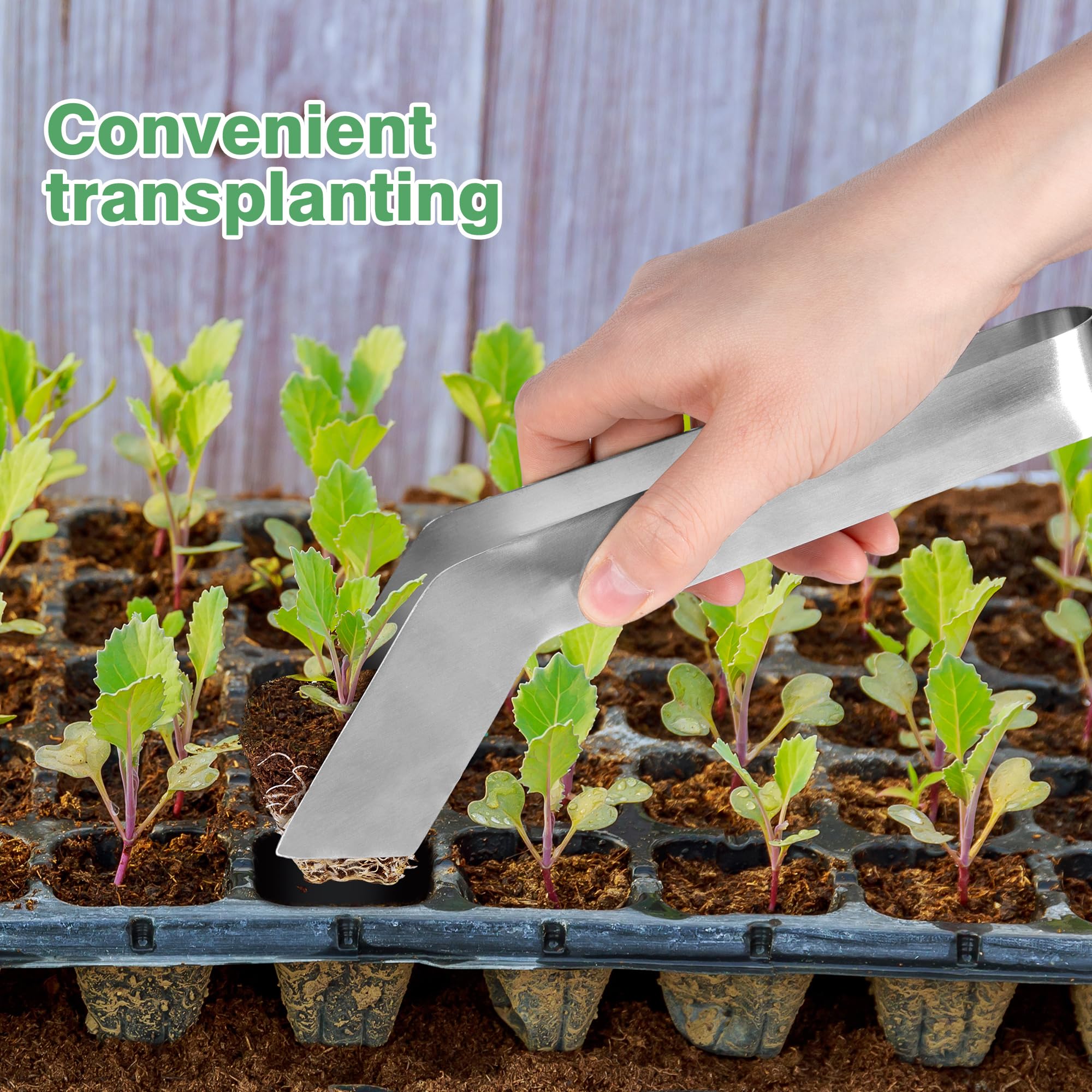 Purple Star 1N indoor/outdoor gardening tool for desk and potting tasks.