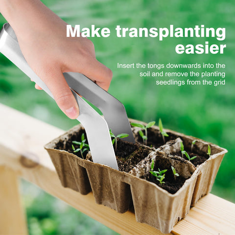 Purple Star 1N seedling removal tool designed to minimize root disturbance.
