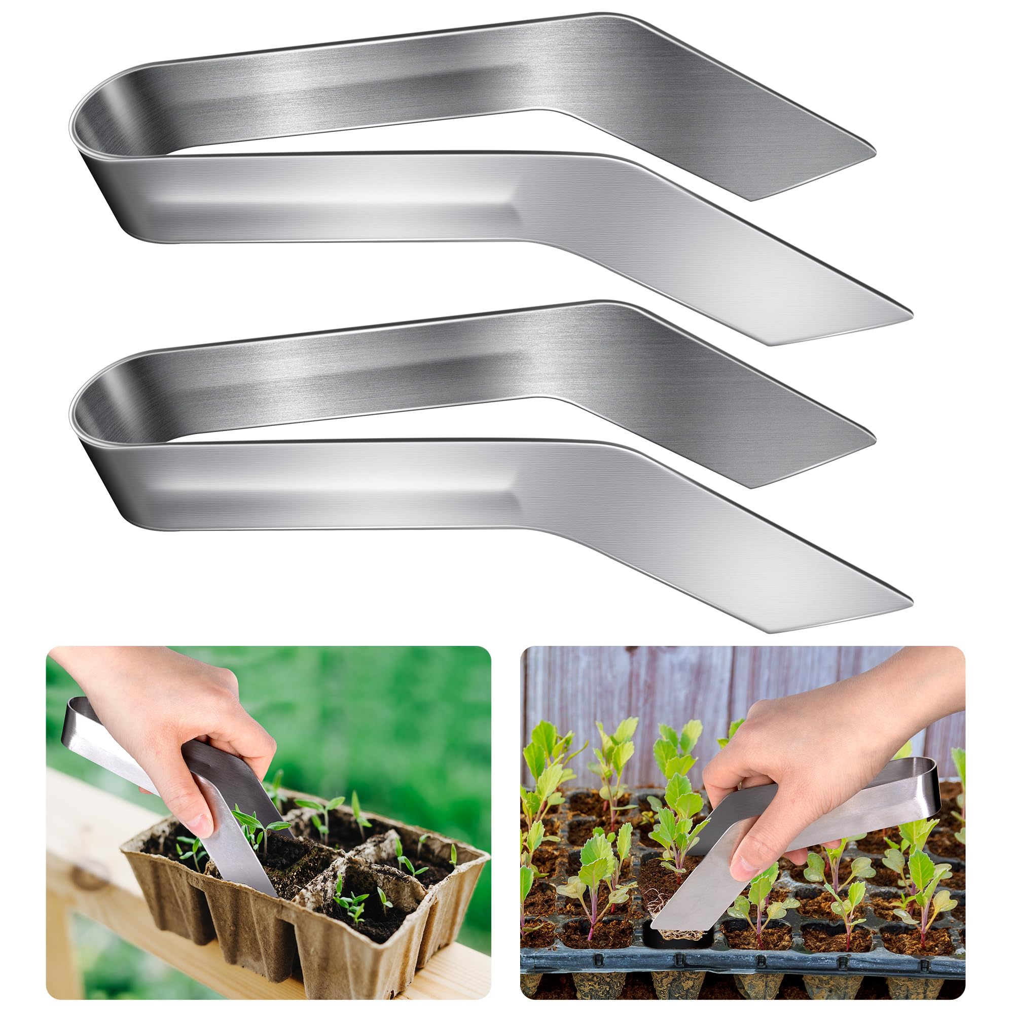 Purple Star 1N seedling tongs 6.7 inch provide precise transplanting