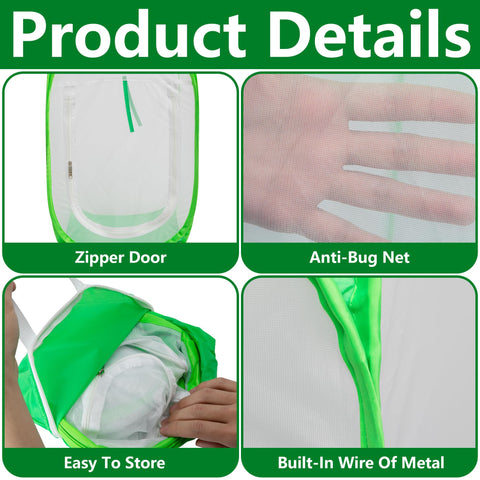 Purple Star 1N storage bag shown with the garden cover for compact storage after use.