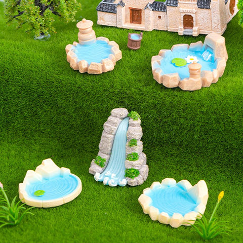 Purple Star mini ponds suit plant pots and tiny terrariums