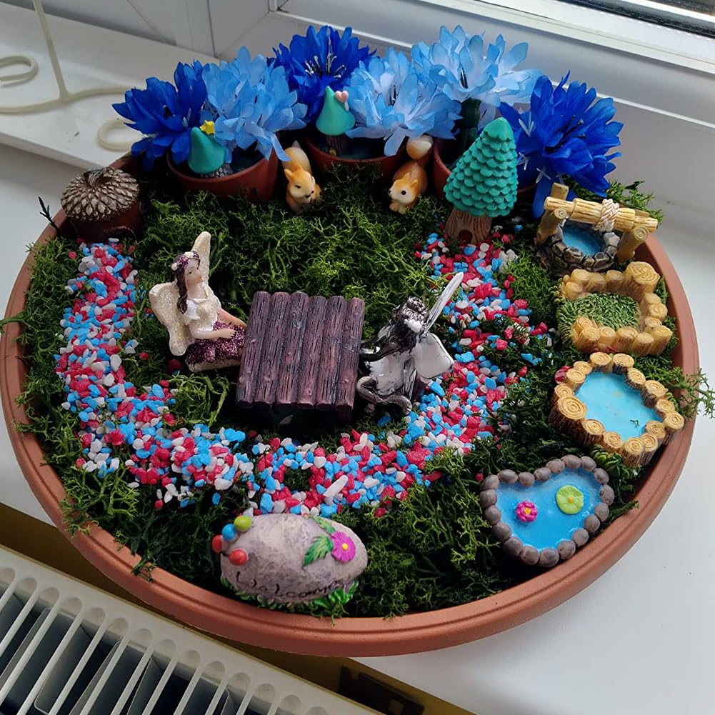 Purple Star resin ponds are adorable and sturdy for decor