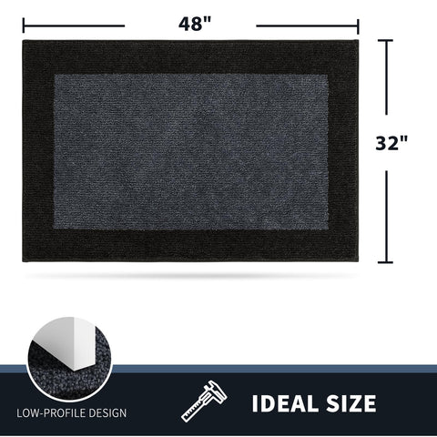PURRUGS front-door mat with non-slip backing keeps feet safe and stable.