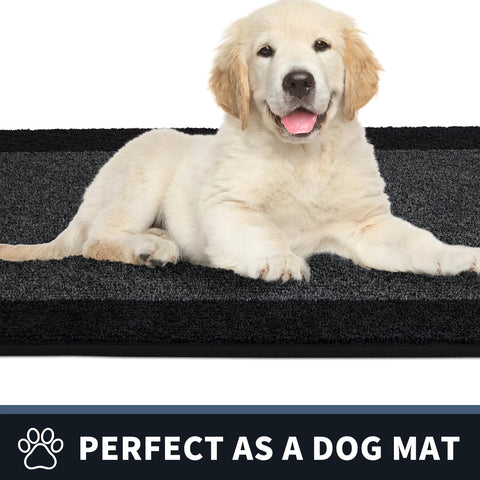 PURRUGS dirt and moisture trapping fibers keep interiors drier.