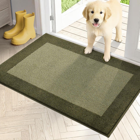 PURRUGS dirt-trapping door mat captures mud at the entrance for cleaner floors.