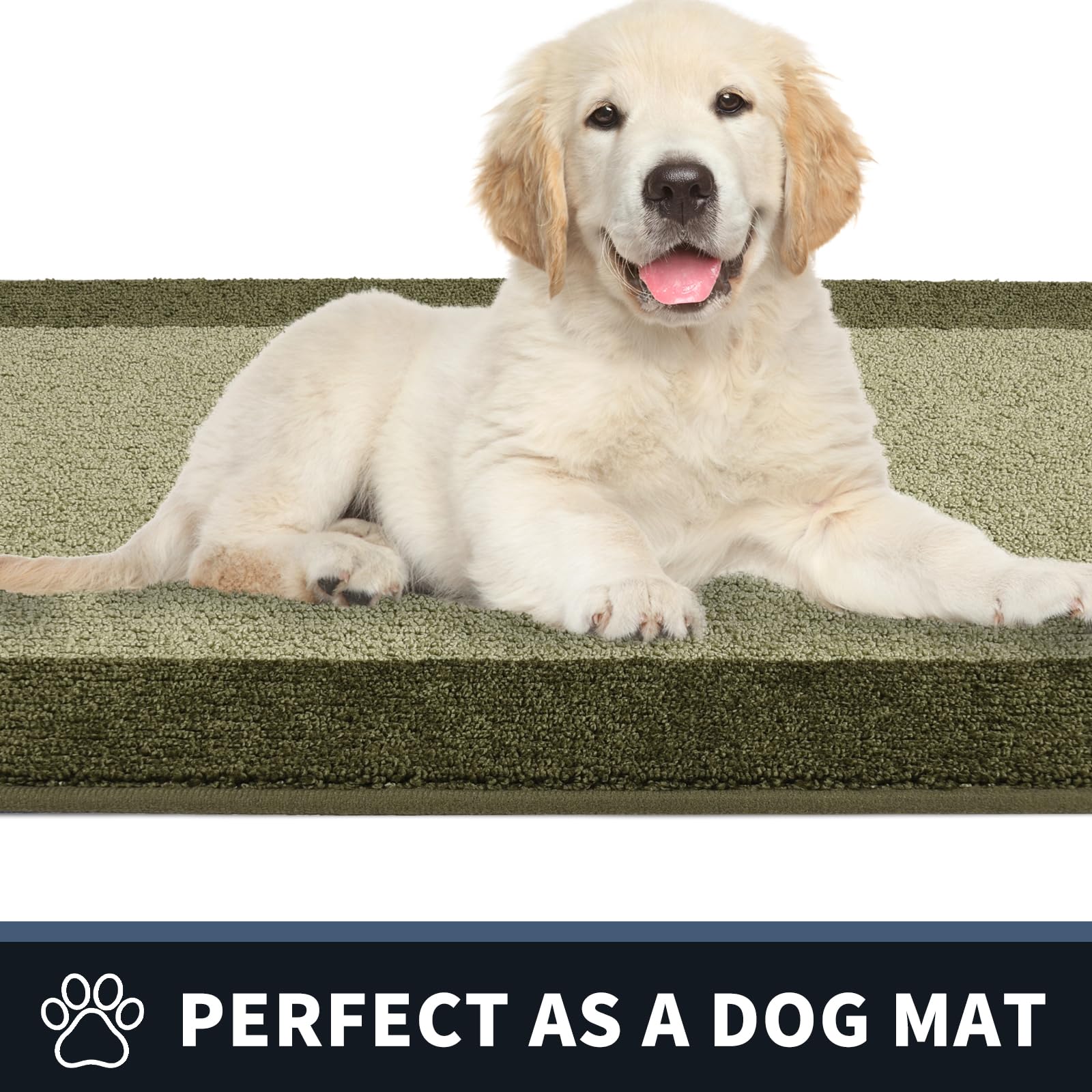 PURRUGS dirt-trapping door mat absorbs moisture and dirt from shoes