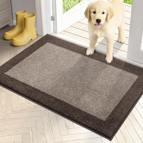 PURRUGS dirt-trapping doormat front door absorbs mud and moisture