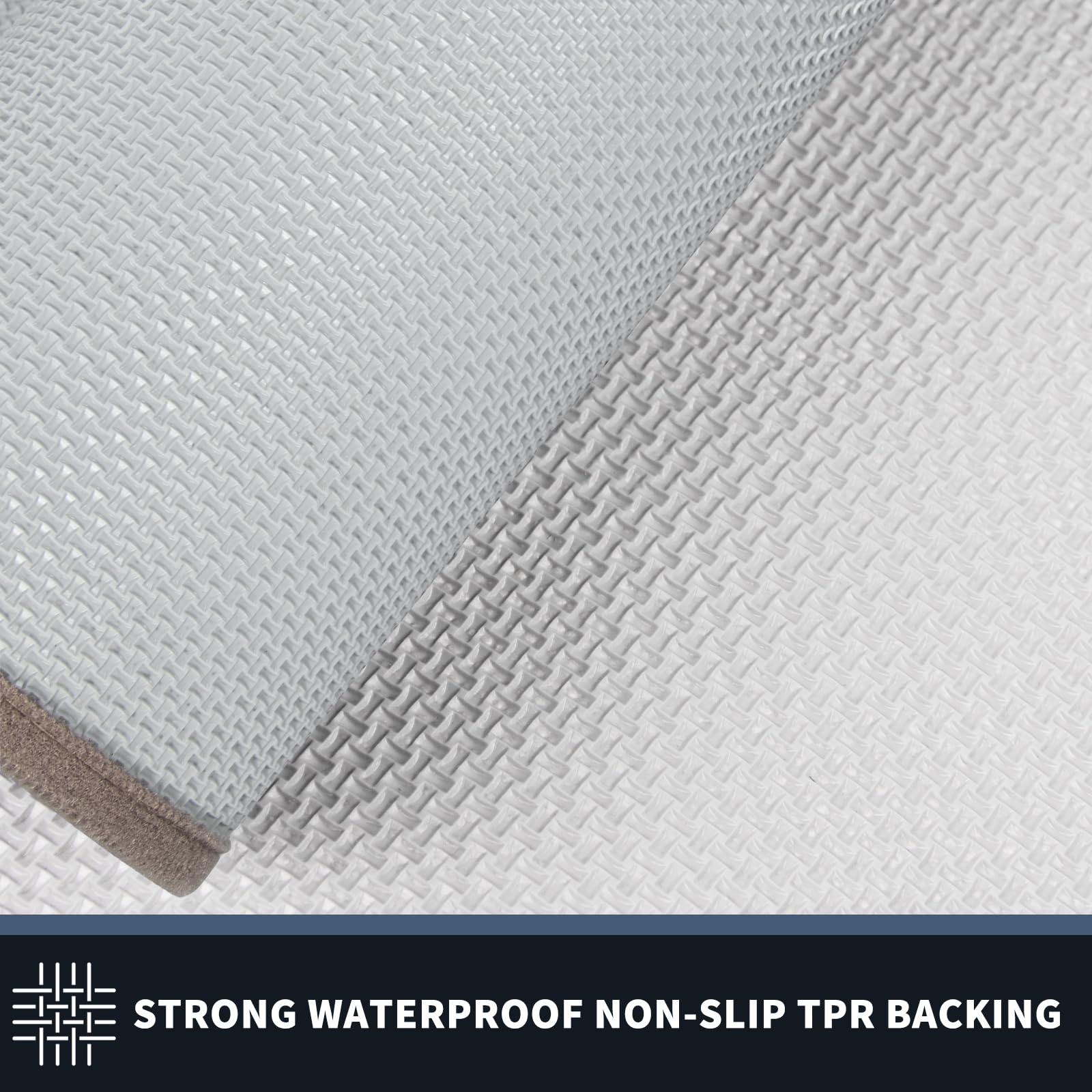 PURRUGS low-profile mat fits under doors without jamming