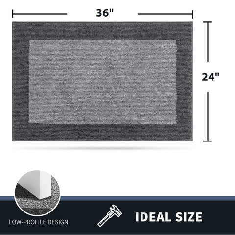 PURRUGS non-slip-entry-mat features a strong backing to prevent slips at the threshold.