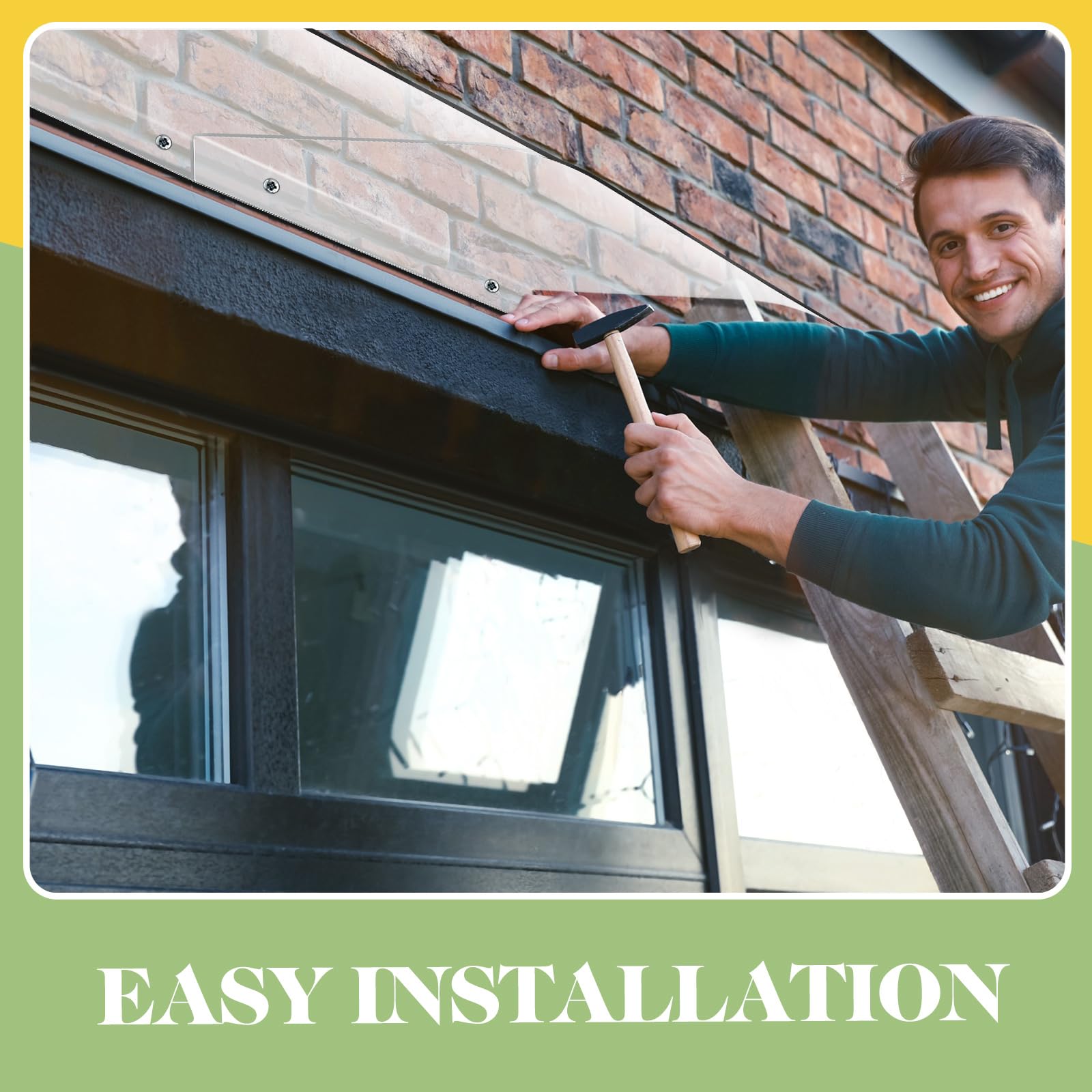 Pushglossy easy-installation kit enables rapid setup without external help