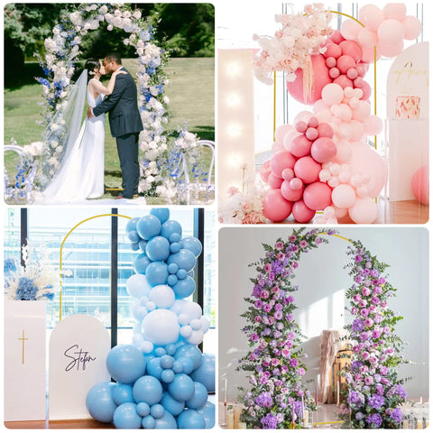 Putros backdrop with balloons creates a polished party scene