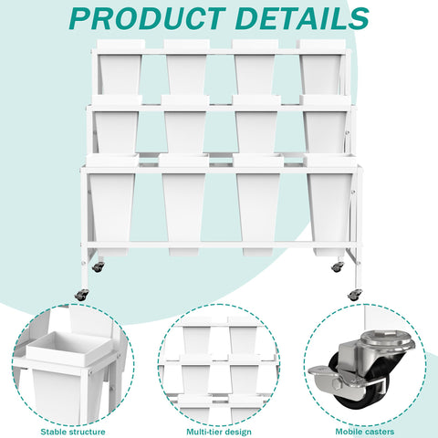 Putros easy-assembly stand simplifies setup for events and daily displays.