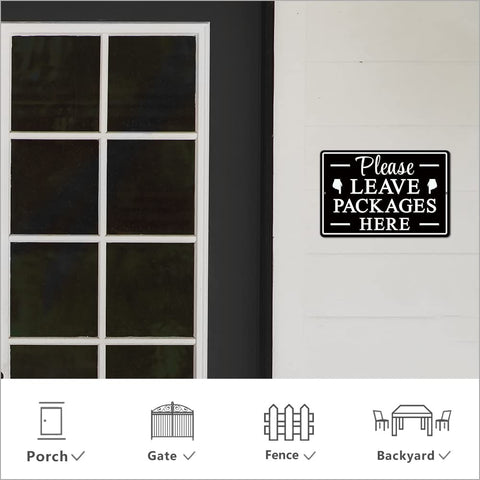 Putuo Decor aluminum sign suitable for doors and walls with deliveries