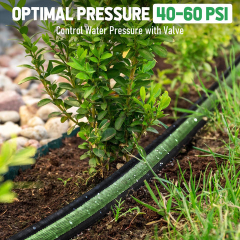 PUUKU bury under 3 inches mulch for hidden drip irrigation