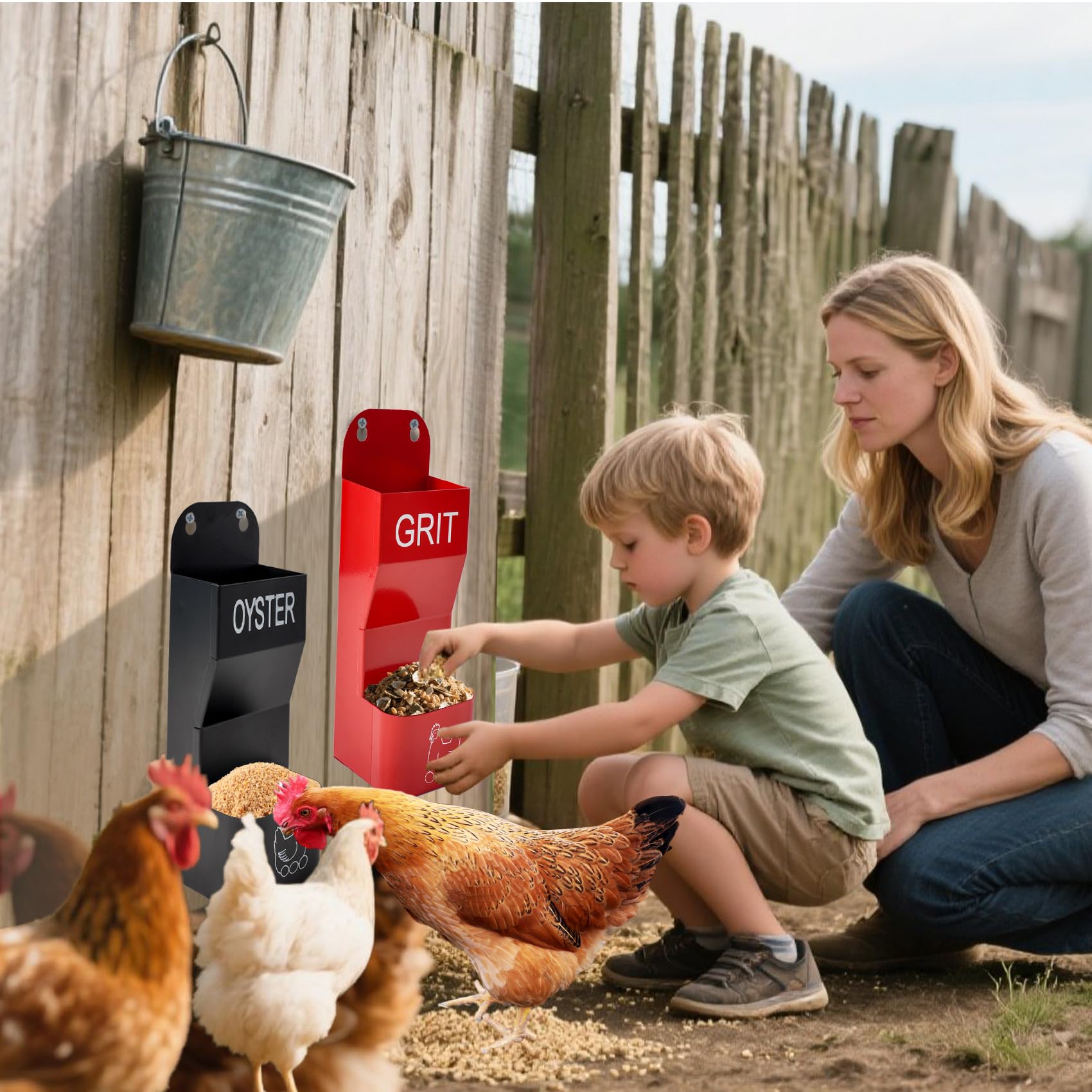 Puxaajao compact feeder ideal for small farms and backyards.