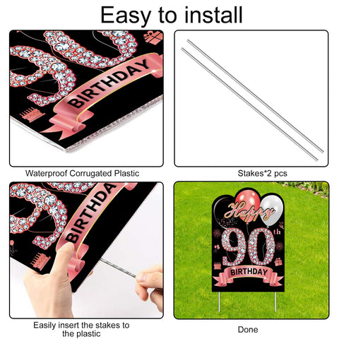 Puyruiv easy-storage signs simplify reuse for future celebrations
