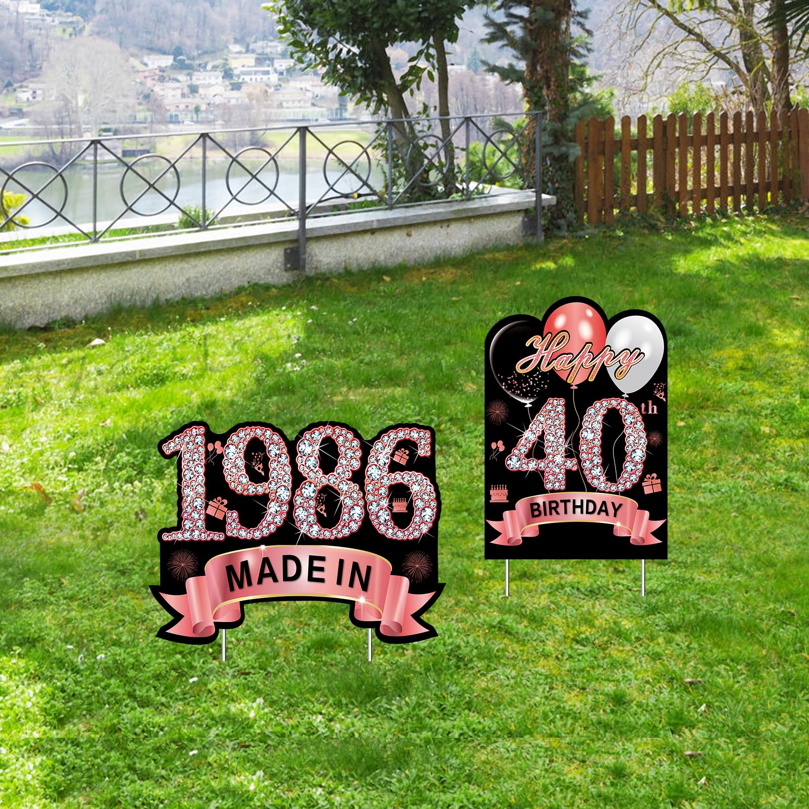 Puyruiv yard sign stakes keep the display stable in windy weather
